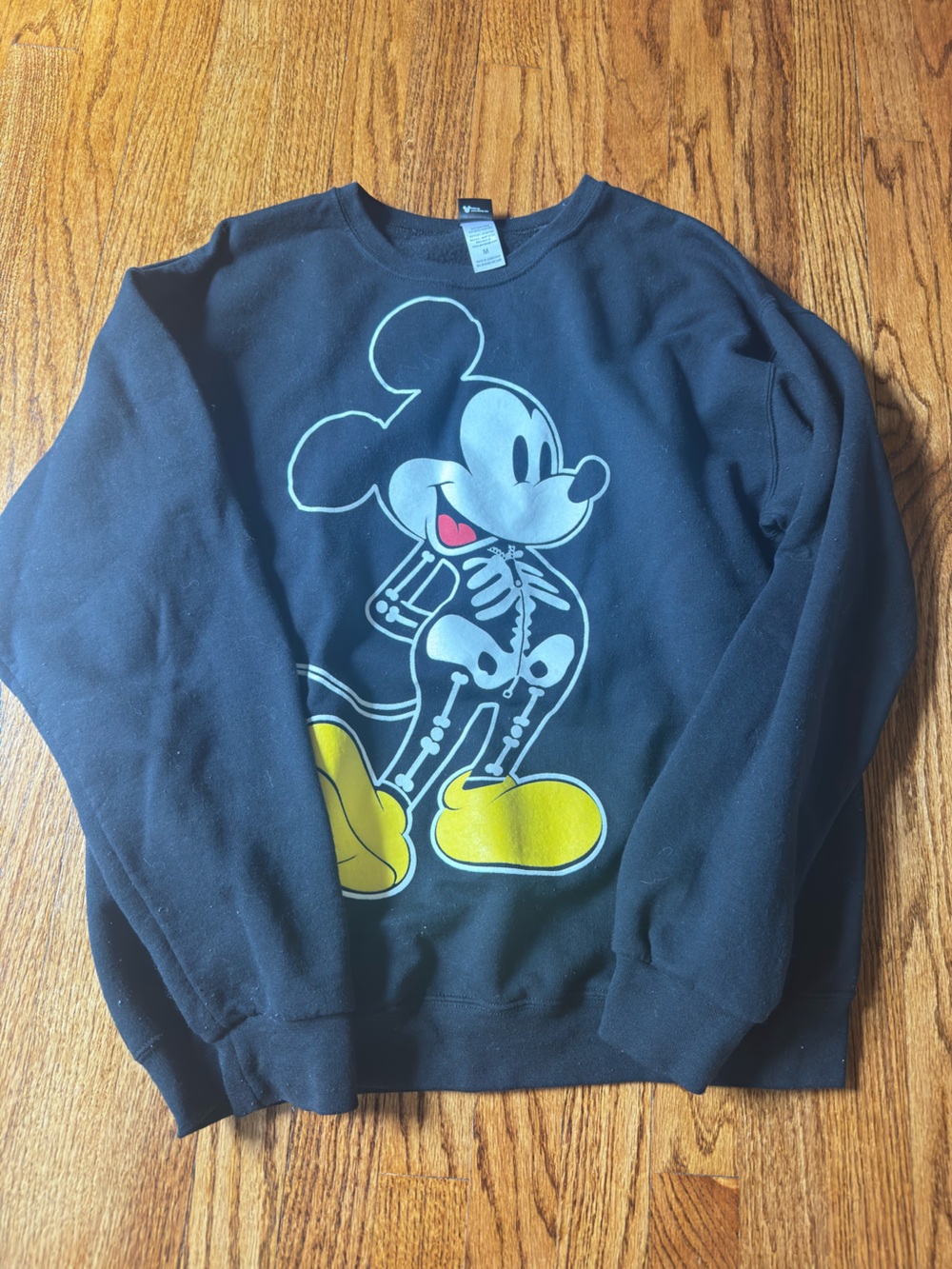 Mickey Mouse Skeleton Graphic Hoodie